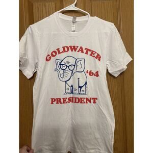 Barry Goldwater For President ‘64 T Shirt Retro Design Size S